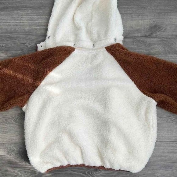 Revolve X Plush Apparel | Teddy Jacket with Removeable Hoodie - Picture 6 of 7